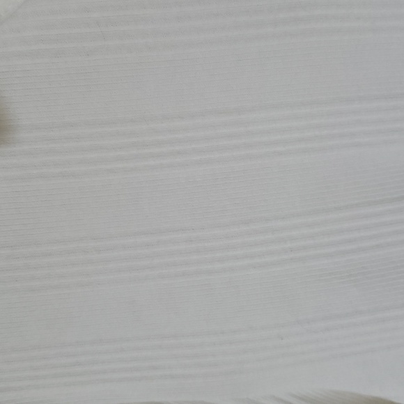 GAP Henley Polo Women's White Ribbed Long Sleeve Top Large White - Picture 5 of 9